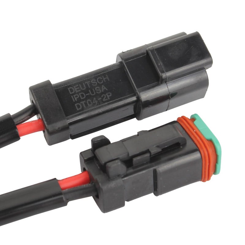 TOMALL Deutsch DT DTP 2 pin Male Female Wiring Harness for Work Light Bar Retrofit Replacement Connectors - Image 4